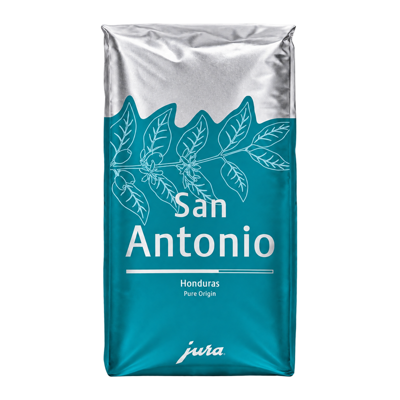 Türkise Packung JURA San Antonio Kaffee